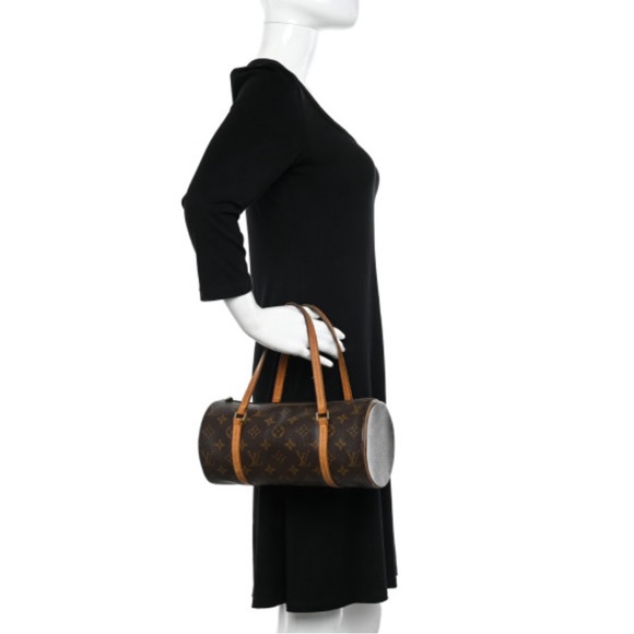 Louis Vuitton Papillon PM Monogram Handbag 1990 Excellent Preloved Condition - Picture 10 of 14